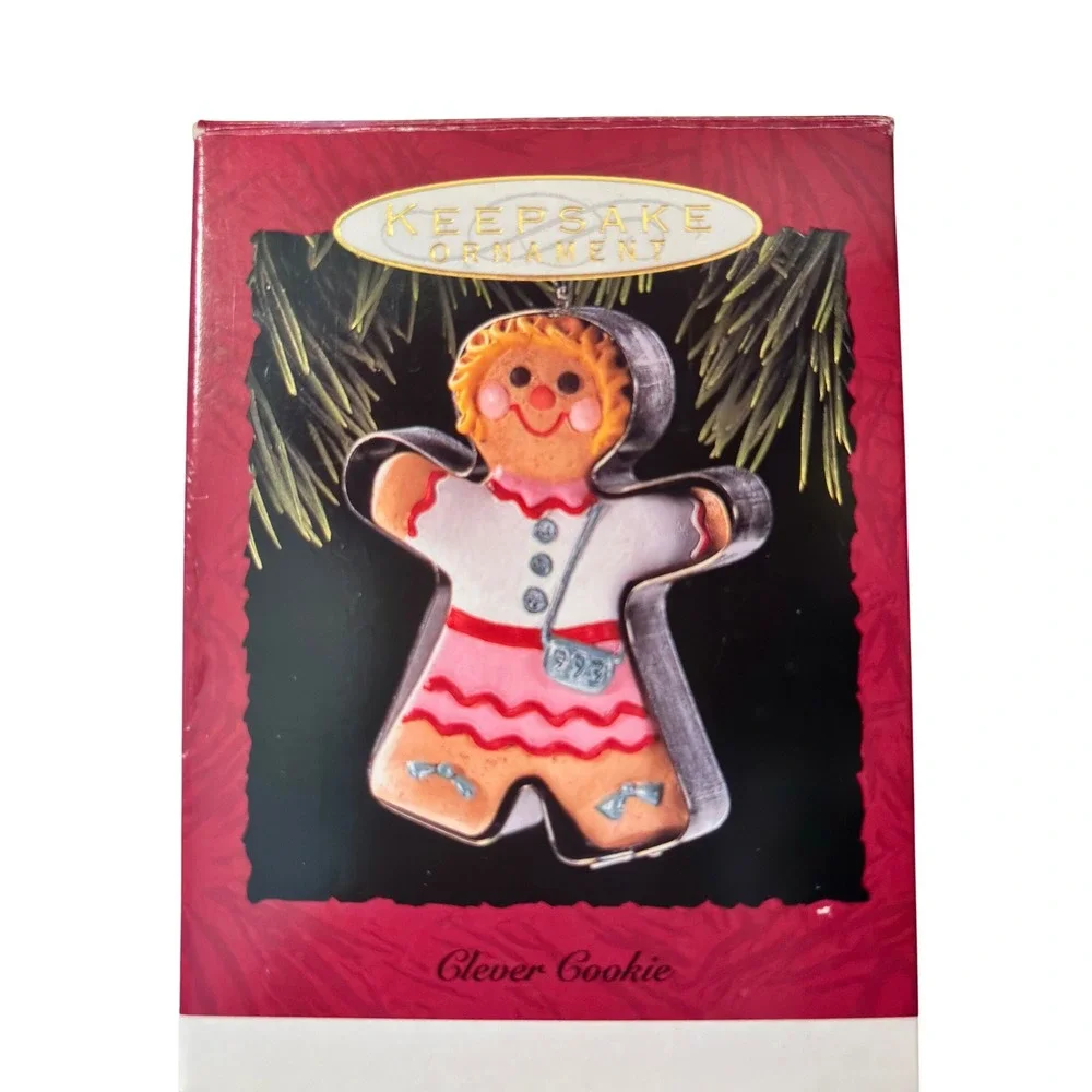 Hallmark Keepsake‎ Christmas Ornaments 1991 Daughter. 1989 Reindeer 1993 Cookie